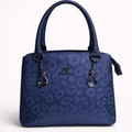 Elegant navy blue hand bag, perfect for daily and formal use.