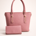Checkered Pattern Tote Bag Classic Elegant Daily Carry